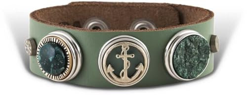 NOOSA-Amsterdam ORIGINAL Armband ARTEMISIA sagebrush - ohne Chunks Größe M