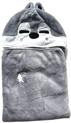 SKZ-oo Plyschkappa med huva Stray-barnsjal 'STAY' Bangchan HAN Felix Lee Know Blanket (Wolf Chan)