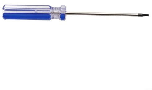 Gdfnmogo Destornillador Torx magnético de precisión T8 T9 T10 con eje de acero al cromo vanadio para reparación de controladores inalámbricos Xbox 360, PS3, disco duro y (T8)