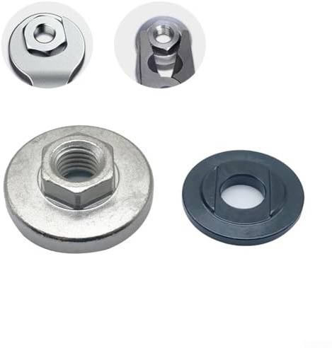 Dado flangia smerigliatrice angolare cambio rapido bloccaggio filettatura esagonale per M14 adatto per dischi smerigliatrice angolare 125/150/180/230