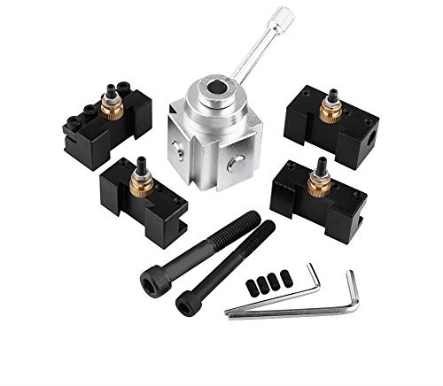 Tool Post Holders, Schnellwechsel Reibahle Drehstange, Drehmaschine Werkzeughalter Schraube Kit Set Boring Bar Drehen Schlüssel Halter