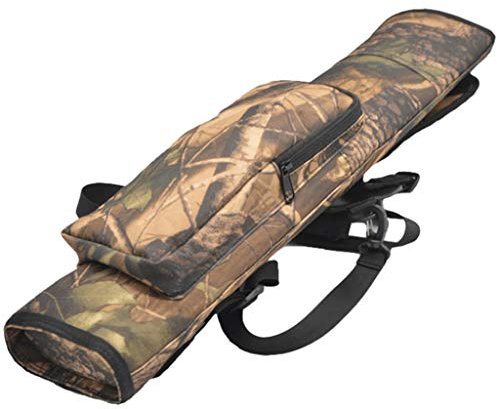 ZYCSKTL Köcher Köcher Fiir Pfeile,Cross-Back-Dreipunkt-Pfeilköcher, Wettkampfköcher Im Außen- Und Innenbereich, Pfeilhalter Für Die Jagd (Color : Camouflage, Size : 54.9 * 14 * 7.9cm)