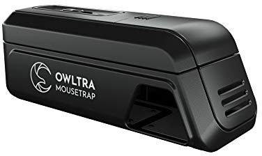 OWLTRA OW-2 Electric Mouse Trap, Instant Kill Rodent Zapper with Pet Safe Trigger, Black