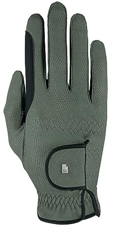 Roeckl Sports Reithandschuh Malta, Turnier Sommer Handschuh, Lorbeerblatt 7