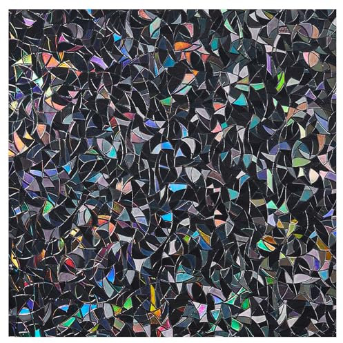 LEMON CLOUD Pellicola Oscurante per Finestre, Aderente Statica, Blocco Solare, Copertura Decorativa Smerigliata per Finestre 100% Opaca, Pellicole per Vetri Rimovibili, Anti UV (44,5 x 200 cm)