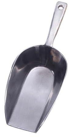 VINTORKY Aluminum Alloy Food Scoops for Ice and Protein Powder Small Kitchen Scoop Non-Stick Handle for Home and Restaurant Use