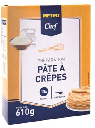 METRO Chef Préparation pâte à crêpes 630 g