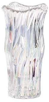 KNUFENG Florero De Cristal, Florero De Cristal Transparente Fashiona, Florero De Decoración Artística para Rosas, Lirios, Tulipanes, Orquídeas, Cuentas De Jade, Juego De 2(Color:B)