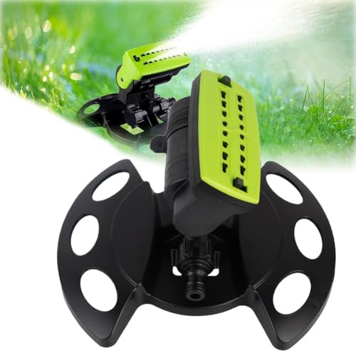 Irrigatori da giardino per prati,Irrigatore automatico rotante per prati,Spruzzatore per prato per irrigazione e irrigazione forestale,Tubo di irrigazione rotante irrigatore oscillante per erba
