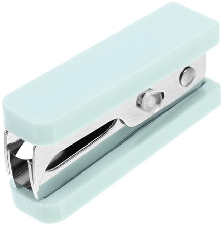 Angoily Acryl Heftklammerentferner Robust Langlebig Ergonomisch Griff Vielseitig Einsetzbar für Büro Schule Zuhause Kompatibel Kleines Praktisches Werkzeug in Pastell Grün