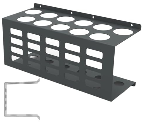 Support De Rangement Pour Cartouches De Joints – Organisateur De Colle Murale | Support Tube De Graisse Compact 11 Compartiments Pour Industrie, Maison, Intérieur, Garage, Atelier