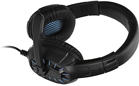 Semme C501 Cuffie da Gioco Cablate con Microfono, Bassi, Comode Cuffie Antirumore per un'esperienza di Gioco