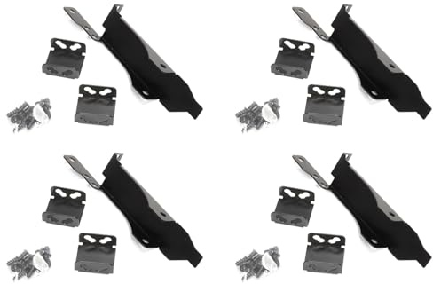 Xnuiasqe 4X Doppie Ventole per Montaggio su Rack Dissipatore di Slot PCI Supporto per Staffa Ventola 80MM/90MM/120MM per Ventola di Raffreddamento Video Grafica
