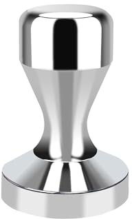 SWETON Stainless Steel Coffee Tamper Barista Espresso Tamper 49mm Base Coffee Bean Press