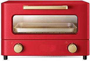 FRYH Electric Oven For Household Use, Suitable For Grilling, Making Bread, Cakes, 33 * 22 * 24cm, 12l,Red