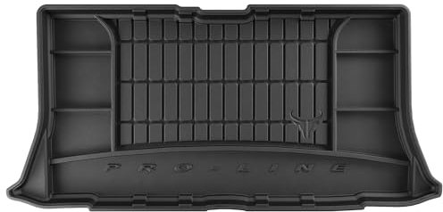 MOTOS Kofferraum schutzmatte passend für Nissan Micra K12 2003-2010 Hatchback, ohne höhenverstellbaren Kofferraumboden Verbessern Sie Ihren Reisekomfort mit Antirutschmatte Auto TM- Allwetter fußmatte