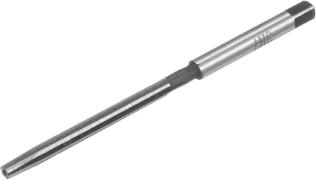 sourcing map Hand Reamer 3mm H7 Metric Reamer Drill Bit for Metal Wood Hole Reaming, Straight Flutes 9SiCr Alloy Steel Cutting Tool