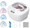 SEANCHEER Mini Ultrasonic Retainer Cleaner | Rechargeable | Cordless | IPX7 Waterproof | 48Khz | 120ML | 2 Modes with Digital Timer for | Denture | Aligner | Night Guard | Jewelry | (White)
