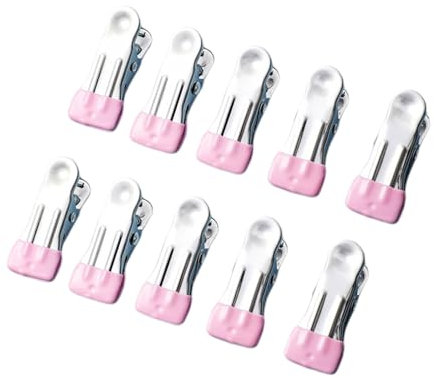 10pcs Towel Holders For Outdoor Use Stainless Steel Heavy Duty Clothes Pins Holders Easy To Carry Metal Clothespins