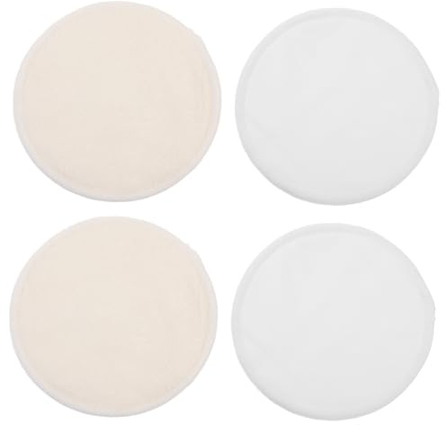 ibasenice 4pièces Coussinets Allaitement Lavables Anti-débordement Confortables Et Réutilisables Pour Absorber Excès De Lait