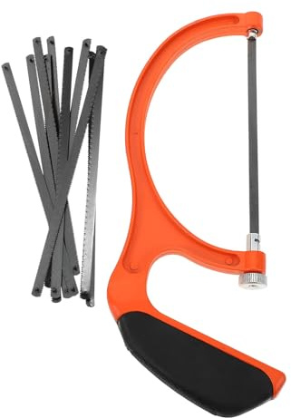 WHAMVOX Mini Segueta de Mano para Madera y Plástico Corte Preciso y Construcción Estable, Herramienta Multifuncional para Bricolaje y Carpintería en Hogar
