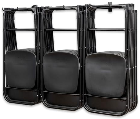 StoreYourBoard Omni Chair Rack Rack, Sedie pieghevoli e da spiaggia Montaggio a parete, Sistema di appendiabiti per la casa e il garage