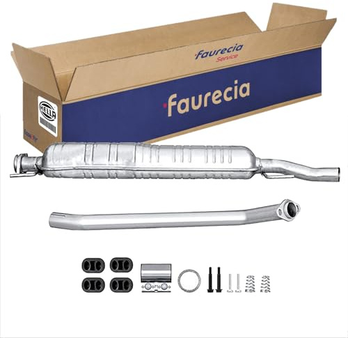 HELLA 8LC 366 024-611 Mittelschalldämpfer - Easy2Fit® Kit - mitte | Kompatibel mit: OPEL VECTRA B, VECTRA B Caravan, VECTRA B CC