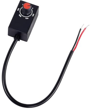 Switian Regulador de intensidad pasiva, sin parpadeo, atenuación PWM para 0 – 10 V o 1 – 10 V, regulable, controlador electrónico LED