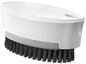 Cepillo para verduras, cepillo colgante para frutas con cerdas suaves y duras y cubierta cómoda para verduras, papas y ropa