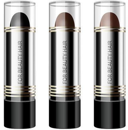 Stick Colorato Istantaneo Per Capelli - Copre Istantaneamente I Capelli Grigi | Penna Coprente Per Capelli Con Tubo Per Rossetto | Colore Naturale Impermeabile E Di Lunga Durata | Impermeabile, Unisex