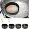 Sutowe 4Pcs Egg Poacher Pan Nonstick Poached Egg Maker with Collapsible Hang Ear,8x4.5cm Poaching Eggs Cooker Food Grade Egg Boiler Poachers Cookware