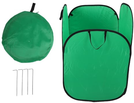 Riuulity Collector de Hoja Emergente, Bolsa de Desecho de Patio Plegable Grande, Bolsita de Jardín de 200L de Poliéster 300d, Reutilización de Servicio Pesado