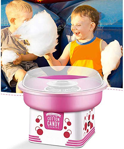 Gift, Mini Cotton Candy Maker for Kids Sugar Free Hard Cotton Candy Machine for Birthdays Weddings New Years Family Party