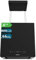 Cecotec Campana Extractora 44Cm En Isla Cuadrada Bolero Flux Cct 448000 Black A++. Acabado En Negro, Succión 800M3/H, Motor 210W, 3 Potencias, Filtro Carbono