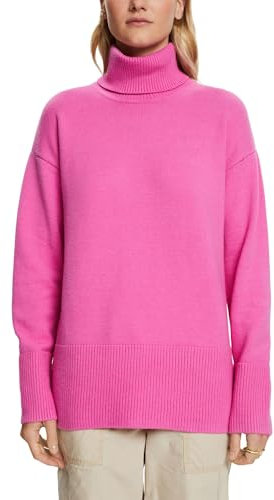 ESPRIT 103EE1I304 Suéter pulóver, 661 Rosa Fucsia 2, L para Mujer