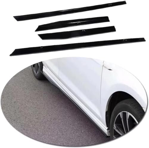 NURCIX Auto-Seitenschweller,kompatibel mit Golf 7 7.5 GTI R R-Line Hatchback 2014 2015 2016 2017 2018,Schürze-Seitentrittbrett
