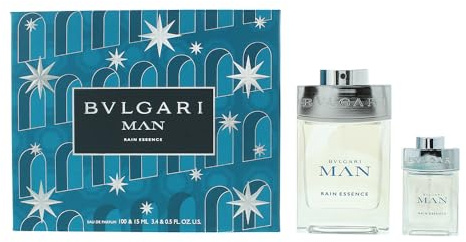BVLGARI Man Rain Essence Eau de Parfum Set (EDP 100ml + EDP 15ml)