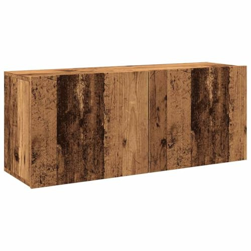 vidaXL Mobile TV a Parete Legno Antico 100x30x41 cm, Mobile TV a Parete, Mobile per dispositivi multimediali, consolle Porta TV, Mobile TV