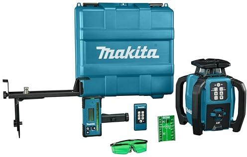 Makita SKR001Z Akku-Rotationslaser Grün 12V - 40V (ohne Akku, ohne Ladegerät) im Koffer