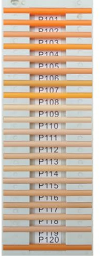 1 Stück PVC-Schweißdraht – 100 Meter, Orange – Ideal for Bodenbeläge, PU-Beläge und Büroanwendungen(105)