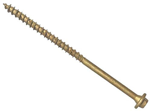 ForgeFast Lot de 40 vis de fixation pour bois Marron clair 7 x 250 mm