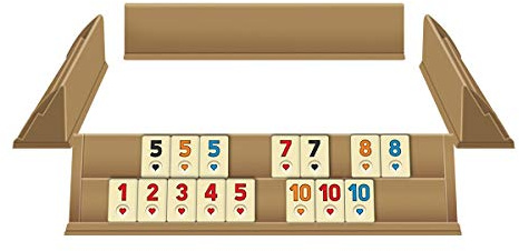 Master Games T79, Rummy, Romme, Brettspiel, Rummyspiel, Gesellschaftsspiel, Okey Set aus Kunnststoff