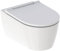 Geberit Wand-Tiefspül-WC ONE mit WC-Sitz, weiß Designabdeckung weiß