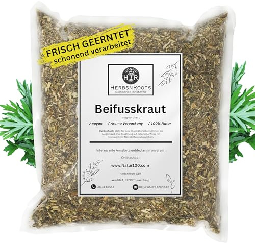 Beifuss-Kraut 500g • Frauenkräuter • Erste Wahl • hoher Wirkstoffanteil • ähnlich Schwedenkräuter • HerbsnRoots