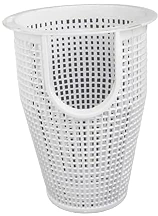 Ronyme Cestello della pompa, previene l'intasamento della tubazione, filtro per piscina professionale, cestello per skimmer per piscina, facile da installare, Bianco