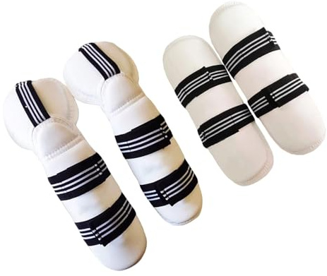 Schutzausrüstung Taekwondo-Schutz, weiche Eva-Innenseite, verdickter, gepolsterter Schutz für Sparring, Karate, Erwachsene, Kinder, MMA, Bein- und Armschützer M