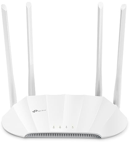 TP-Link AX1800 Dual Band Gigabit Wi-Fi 6 Access Point (TL-WA1801), Computer Wi-Fi Bridge, HE80 and Beam Formation, Support Multi-SSID Mode, Client/Range Extender, 4 Antennas
