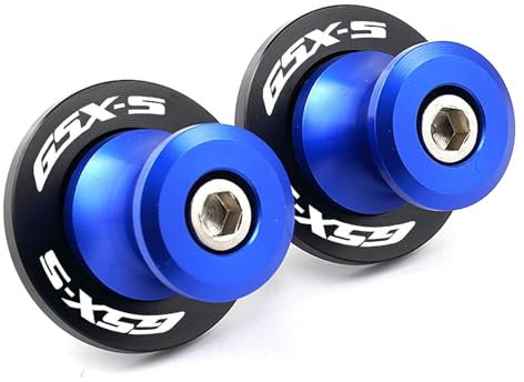 ZESIDIMO 2 tuercas para Suzuki GSXS750 GSXS1000 F-ABS gsxs 750 1000 GSX-S 125 150 accesorios CNC M8 basculante para caballete elevador de moto soportes