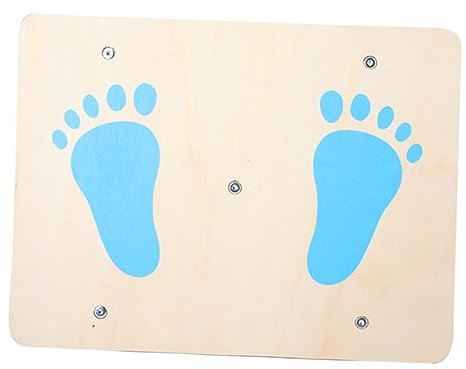 1Stk spielzeug schwingen Trainer Fußbank Rocker Kind Joystick Hölzern
