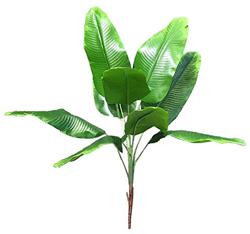 Booso Plantes Artificielles Feuilles Tropicales Bananier Faux Palmier de Plante Faux Feuilles IntéRieur ExtéRieur Jardin DéCor de Mariage